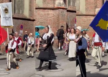 Xhubleta shqiptare ne Oktoberfest! (VIDEO)