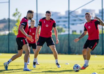 Kombëtarja zhvillon seancën e fundit stërvitore para miqësores me Gjibraltarin, situata