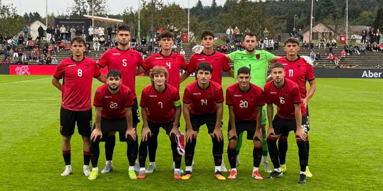 Miqësorja me Zvicrën, Shqipëria U21 pëson disfatë