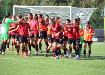 Kombëtarja U-15 për vajza debuton me fitore bindëse ndaj Moldavisë në turneun “UEFA Development”