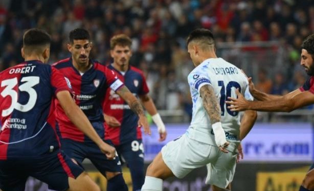 Nga një gol për secilën pjesë, Inter ia del në Sardegna