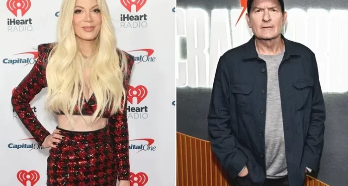 Tori Spelling rrëfen për herë të parë takimin e çuditshëm me Charlie Sheen: Na ngritën kurth