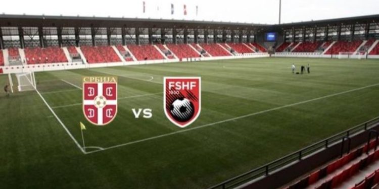 Ndeshja për historinë, formacionet zyrtare të Serbi-Shqipëri