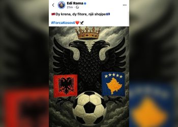 “Dy krena, një shqipe”, Kryeministri Rama “duartroket” Kosovën pas triumfit të madh ndaj Suedisë