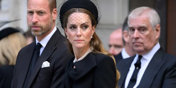 Takimi i ftohtë në funeral: Princ William shmang kontaktin me princin Andrew