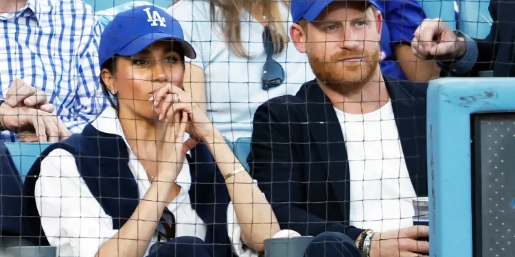 Një mbrëmje mbretërore në stadium: Çfarë i bashkoi Meghan dhe Harry me tifozët e Dodgers?