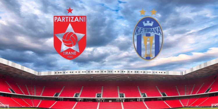 Derbi i kryeqytetit, formacionet zyrtare të Partizani-Tirana