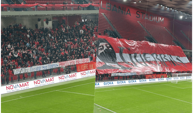 “Tirana Big Mama…”, tifozët e Partizanit i përgjigjen atyre të bardhebluve