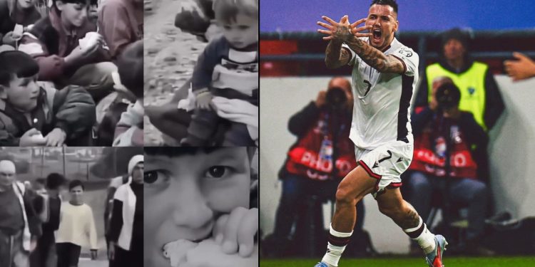 VIDEO/ Goli historik ndaj Serbisë, dedikim prekës i Rey Manaj: Kjo fitore është për ta