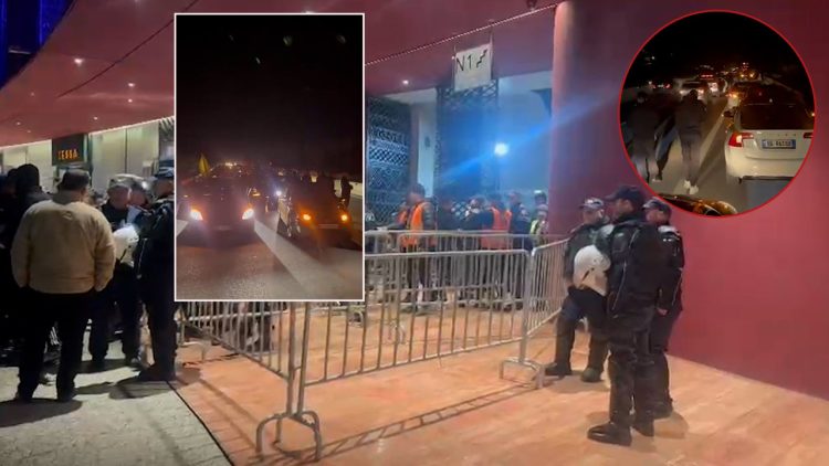 Entuziazëm i tifozëve verdheblu, drejt Tiranës me autokolonë kilometrike (VIDEO)