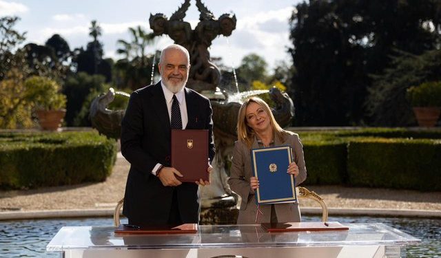 Rama dhe Meloni firmosin marrëveshje strategjike për bashkëpunim!