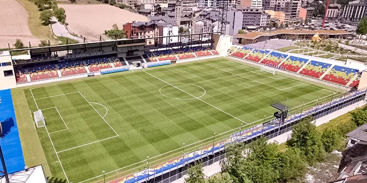 75% sonte e stadiumit në Andorra do të jetë e veshur kuqezi