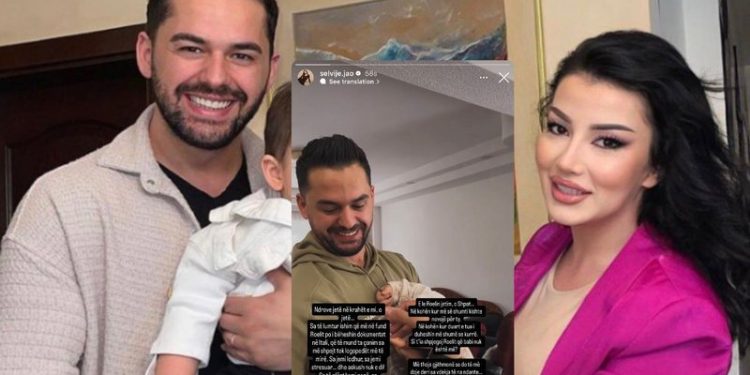 “Ndërrove jetë në krahët e mi”, Reagimi rrëqethës i ish-bashkëshortes së Shpat Kasapit, publikon videon prekëse me djalin