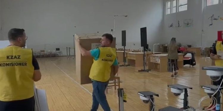 Zgjedhjet, nis shpërndarja e bazës materiale në Vlorë