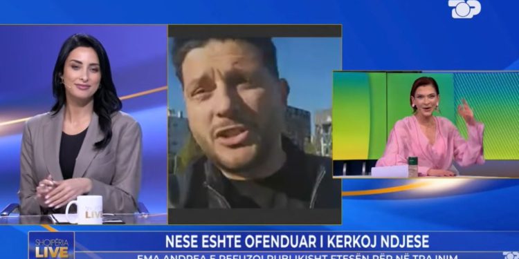 Ermal Mamaqi sqaron përplasjen me Ema Andrean: Nëse është ndjerë e ofenduar i kërkoj ndjesë!