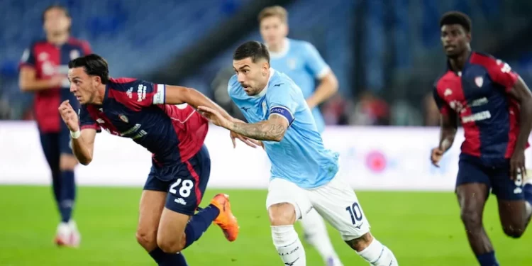 Lazio bën detyrën, ndaj Cagliarit vendosin dy gola