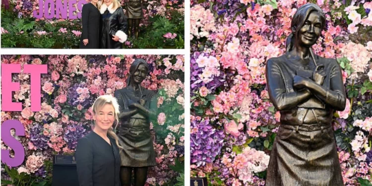 Bridget Jones merr statujën e saj në Londër: Ajo është më e lezetshme se unë