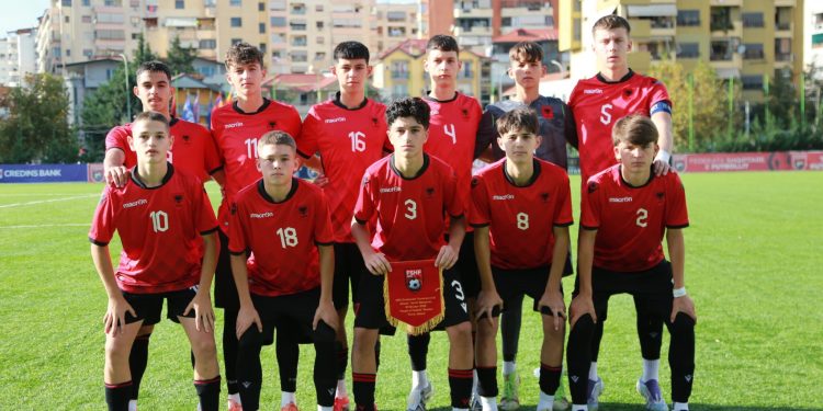 Turneu “UEFA Development”/ Shqipëria U-15 arrin fitoren e tretë radhazi, mund Kosovën 2-0