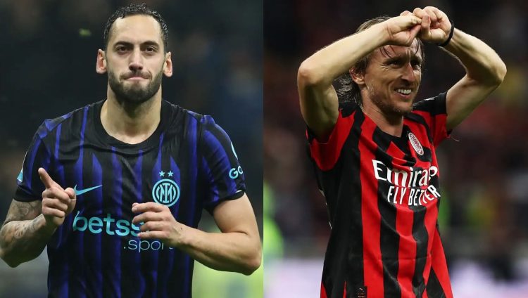 Derbi po afron, Çalha VS Modriç, dueli i mesfushës përcaktues në sfidën Inter-Milan