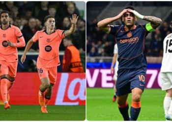 VIDEO/ Barça surprizohet në Champions, Inter dhe City udhëheqin në pjesën e parë