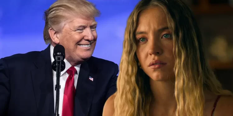 Çfarë tha Sydney Sweeney pasi Donald Trump e quajti reklamën e saj “më të nxehtën që ekziston”?