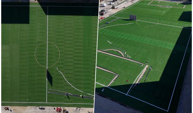 Punimet për fushën e re të futbollit pranë shkollës sportive në Durrës, Rama: Ritmi i kënaqshëm, ky investim i rëndësishëm