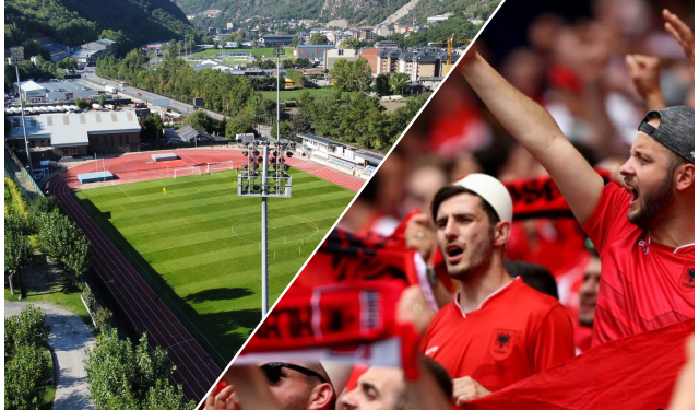 E PABESUESHME/ Andorra “vishet” kuqezi, 75% e stadiumit me tifozë shqiptar, ja sa bileta janë shitur