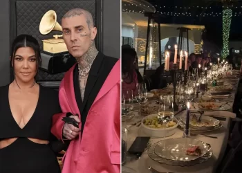 Kourtney Kardashian surprizon bashkëshortin Travis Barker për 50-vjetorin e lindjes