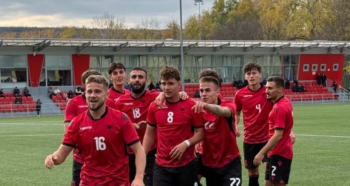 Vendos një eurogol nga 40 metra, Shqipëria U-21 triumfon ndaj Moldavisë (VIDEO)