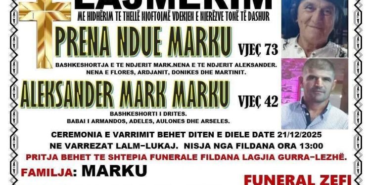 Tragjedi në familje, nëna i jep fund jetës pas vdekjes së djalit