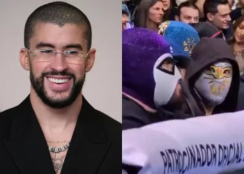 S’donte të vihej re! Bad Bunny surprizon në mundje me maskën e Misticos