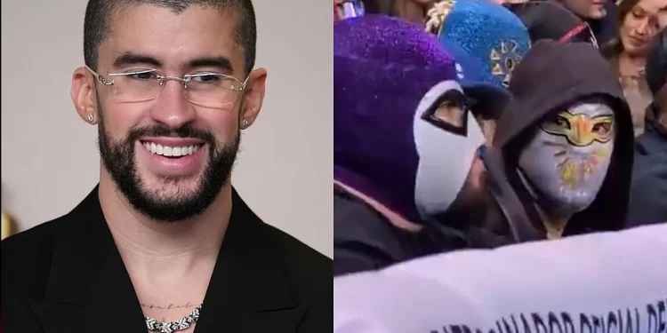 S’donte të vihej re! Bad Bunny surprizon në mundje me maskën e Misticos
