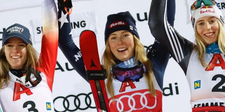 Ski/ Lara Colturi në podium, skiatorja shqiptare përfundon në vendin e 3-të në garën e slalomit