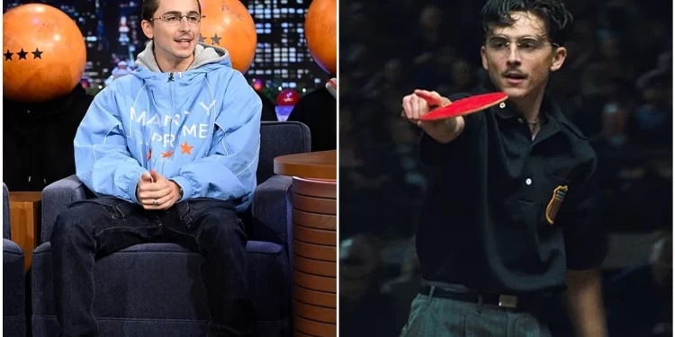 Timothée Chalamet është stërvitur për shtatë vite për rolin e ri në “Marty Supreme”