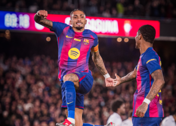 VIDEO/ Suksesi i radhës, Barcelona “i lë targën” Realit, Raphinha “likuidon” Osasunan