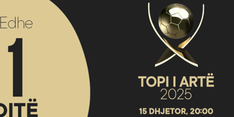 Mbrëmja Gala “Topi i Artë 2025”/ Zemra Kuqezi & Lojtari i vitit i Kombëtares, dy trofetë që vlerësojnë legjionarët