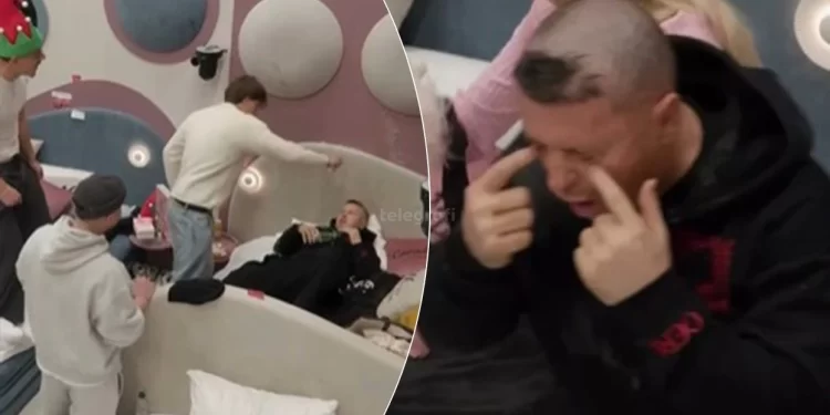 “Nuk po mundem me pa”/ Klodi i hedh pije energjike në sy Labit