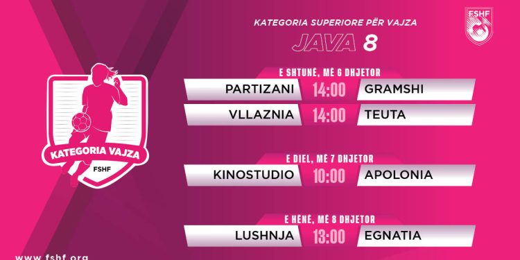 Kampionati i vajzave / Java e 8-të sjell sfida interesante. Partizani pret Gramshin, Teuta sfidon Vllazninë në transfertë