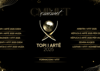 “Topi i Artë 2025”, këto janë çmimet që do të ndajë FSHF në Mbrëmjen Gala