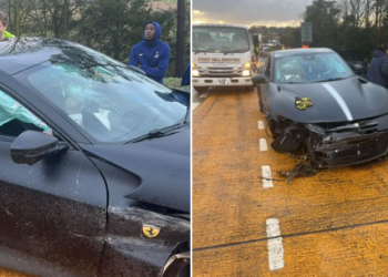 Ferrari i shkatërruar, yjet e Tottenham pësojnë aksident