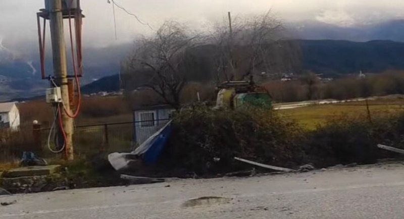 Aksident në autostradën Gjirokastër Tepelenë