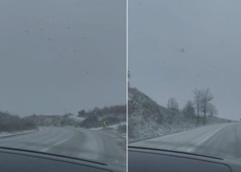 Dëborë në juglindje, temperaturat deri në -7 gradë celcius