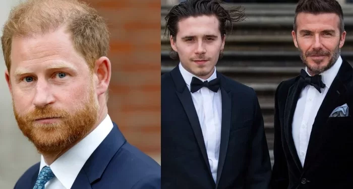 Princi Harry i del në krah Brooklyn Beckham pas konfliktit me prindërit