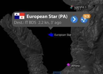 Tmerr në Vlorë/ 800 pasagjerë të linjës drejt Brindisit bllokuar në det për shkak të dallgëve