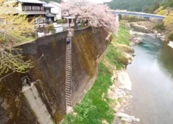 VIDEO/ Njihuni me shkallët me të frikshme në botë, ndodhen në Japoni!
