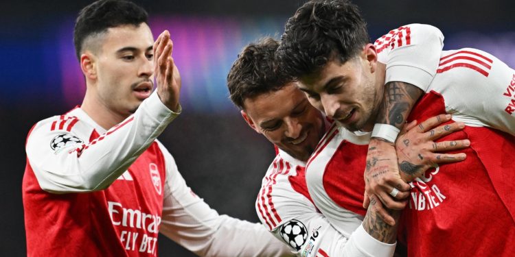 Dominim anglez në Champions, 5 ekipe në “Top8”, shkëlqen Arsenal