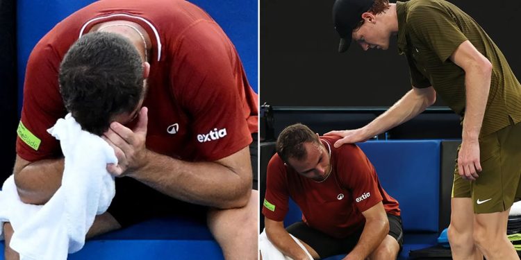 Sinner e nis me fitore, italiani mund Gaston dhe kalon në raundin e 2-të të Australia Open