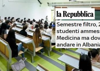 Menduan se do studionin mjekësi në Romë, 220 të rinj italianë përfundojnë në Shqipëri