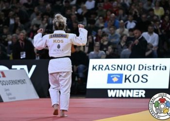 Xhudo/ Fitoi medaljen e artë në Paris, Distria Krasniqi mban vendin e parë në rënditjen botërore
