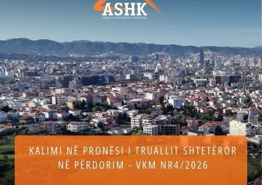 Si të merrni pronësinë mbi truallin shtetëror që keni në përdorim, Kadastra zbardh kriteret: Falas për ndërtesat me funksion banini